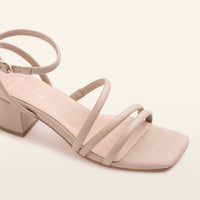 FRANKIE4 Women's Ramsey Block Heel in sand - women's heels - view 4