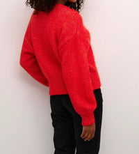 Kaffe - Katrina V-neck Casual Fit Pullover Sweater
