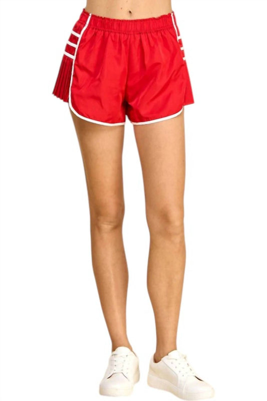 Tcec - Pleated Side Active Shorts