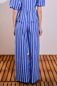 English Factory - Stripe Wide Leg Pants