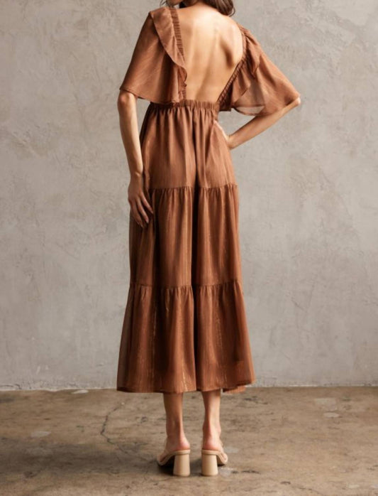 Storia - Juliet Tie Front Tiered Dress