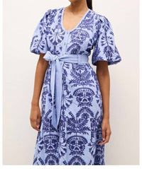 Marie Oliver - Natty Floral Embroidery Dress