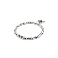 Unode50 - Women's Black Stone Bracelet