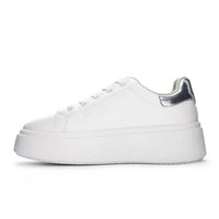 CHINESE LAUNDRY Women's Record Smooth Shoe in white - women's sneaker - detail view