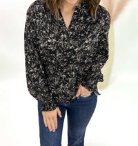 Staccato - Floral V-neck Blouse