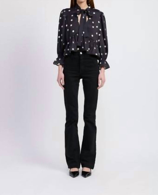 En Saison - Floretta Dotted Top