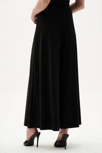 Joseph Ribkoff - Silky Knit Culotte Pull On Pants with Buckle