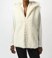 Joseph Ribkoff - Faux Fur Sleeveless Vest