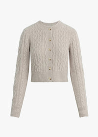 Favorite Daughter - Eleanor Classic Cable-knit Cardigan