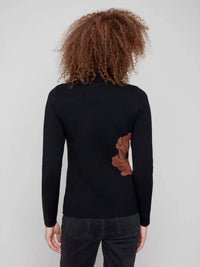 Charlie B - Gutsy Knit Reversible Mock Neck Sweater