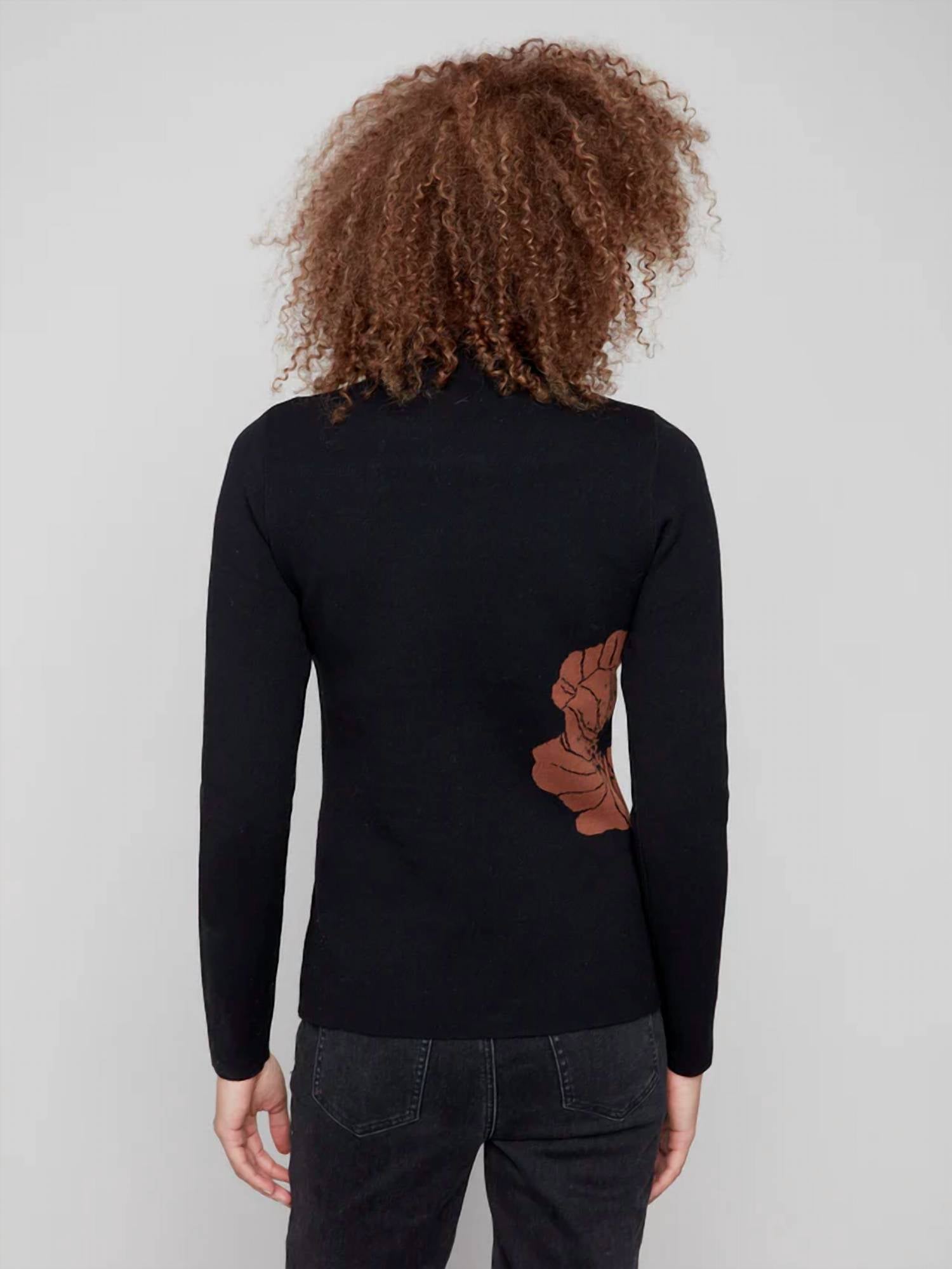Charlie B - Gutsy Knit Reversible Mock Neck Sweater
