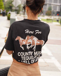 Los Sundays Tequila - Unisex The Hell Of A Ride Tee