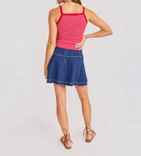 Sadie & Sage - Cowgirl Denim Mini Skirt