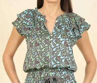 Omika - Wilora V-neck Blouse