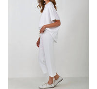 Charlie Paige - Cotton French Fleece Capri Pants