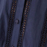 Ulla Johnson Harper Blouse in midnight - women's blouse - view 4