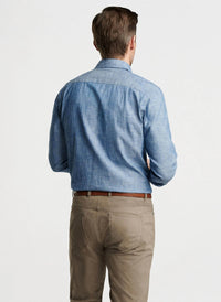 Peter Millar - Japanese Long Sleeve Selvedge Shirt