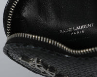 Saint Laurent - Women's Snakeskin Leather Heart Mini Bag Belt
