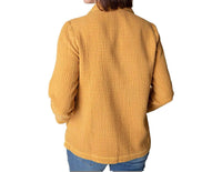 Habitat - Sunwashed Jacquard Button Front Tunic