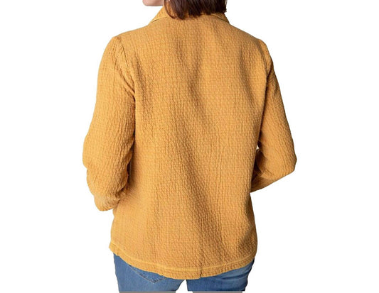 Habitat - Sunwashed Jacquard Button Front Tunic