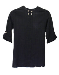 Ezze Wear - Women's Dotty Gauze Cotton Teah Top