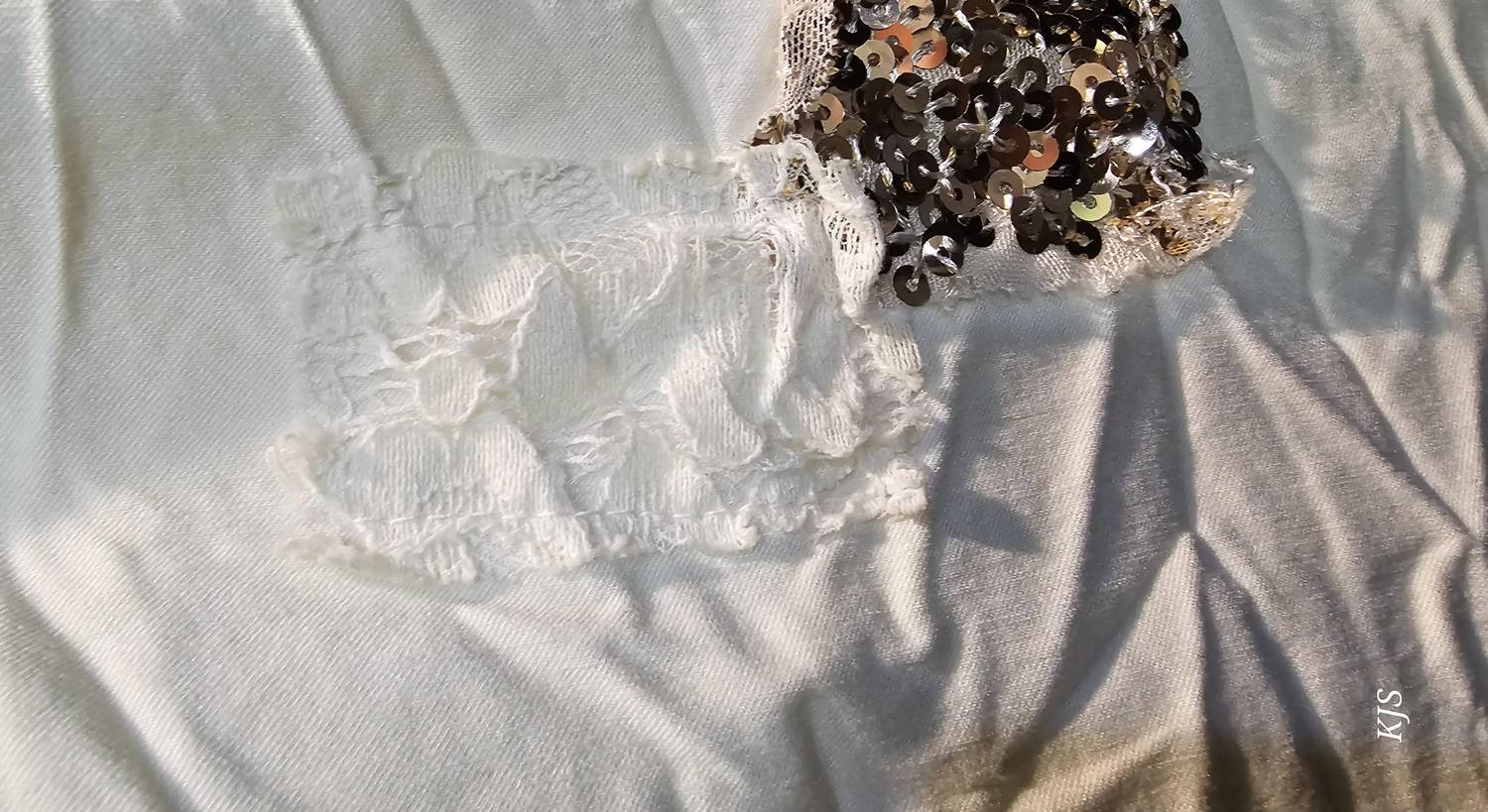 Made In Italy - Women's Embroidered Italian Crinkle Joggers