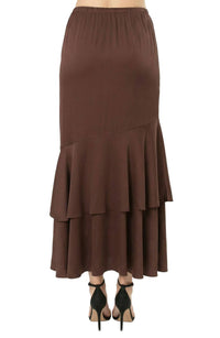 Area Stars - Women's Solid Tulip Hem Skirt
