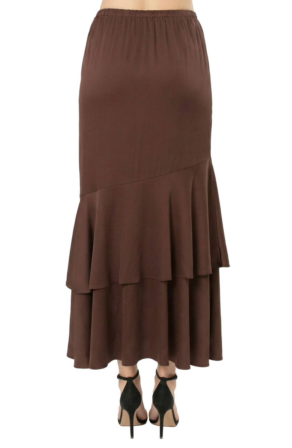 Area Stars - Women's Solid Tulip Hem Skirt