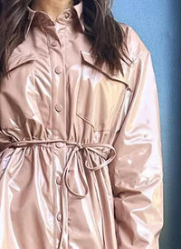 TCEC City Girl Dress in mocha - women's dress - detail view