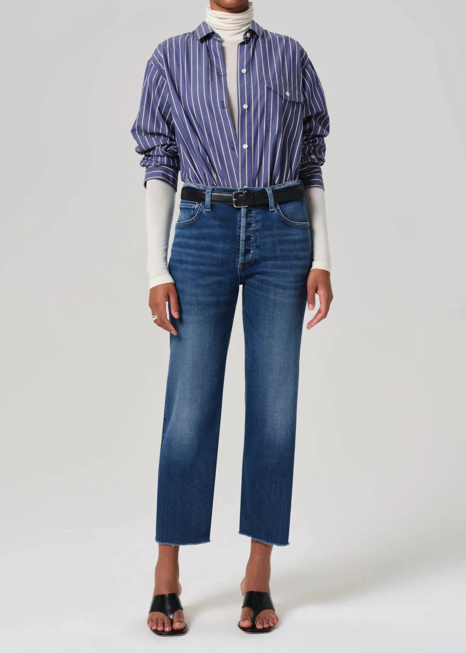 Citizens of Humanity Palma Straight Leg Jeans in ambry - women's jeans