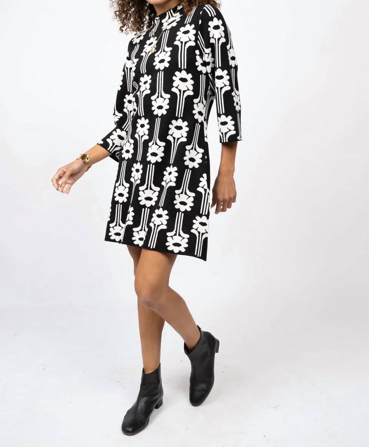 Uncle Frank - Flower Power Knit Dress