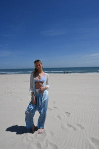 Vintage Havana - Dip Dye Mesh Knit Pants