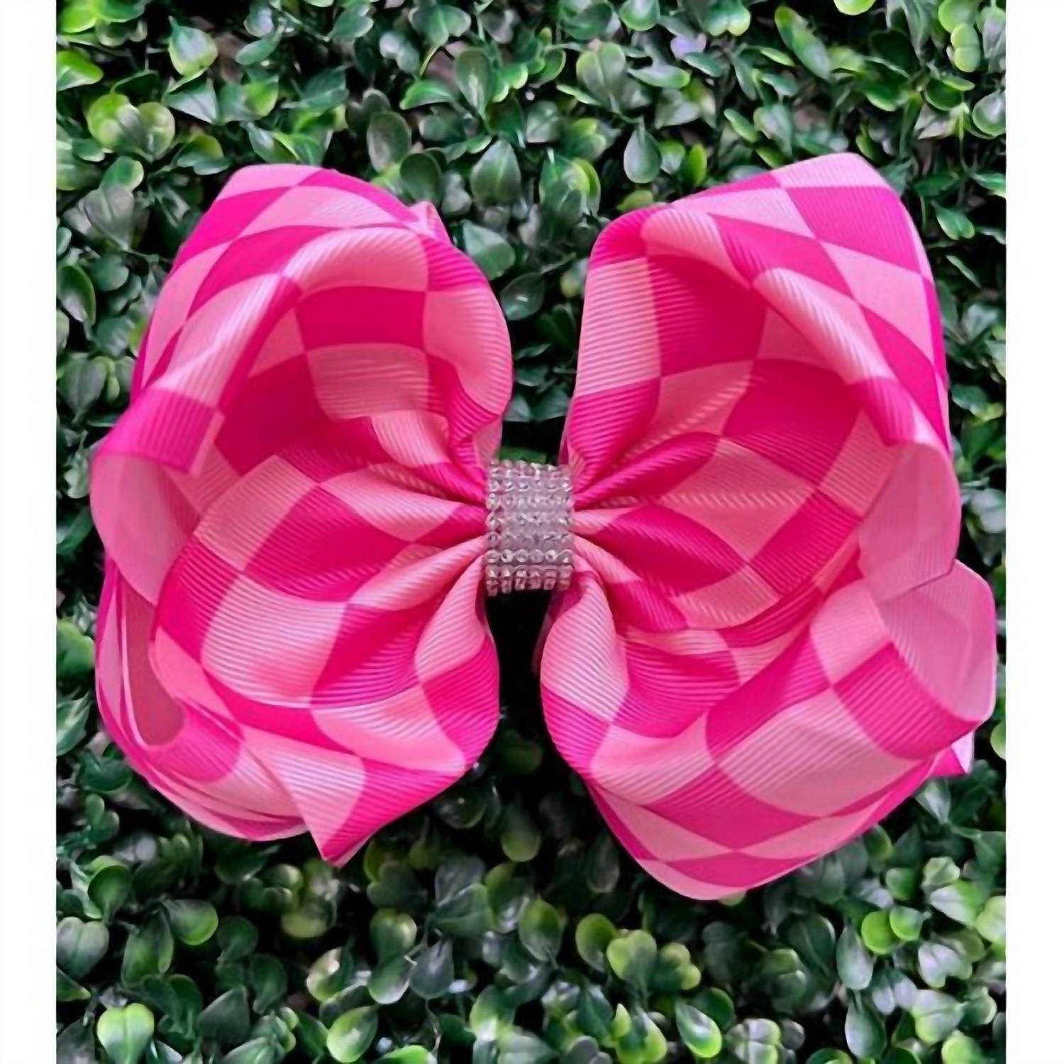 Kidscharm - Kids Checkered Double Layer Hair Tie