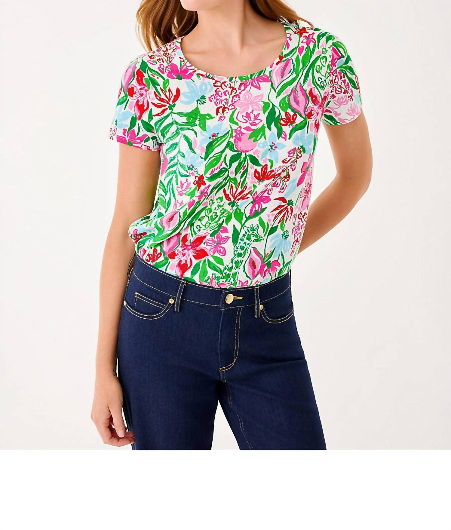 Lilly Pulitzer - Etta Scoop Neck Top