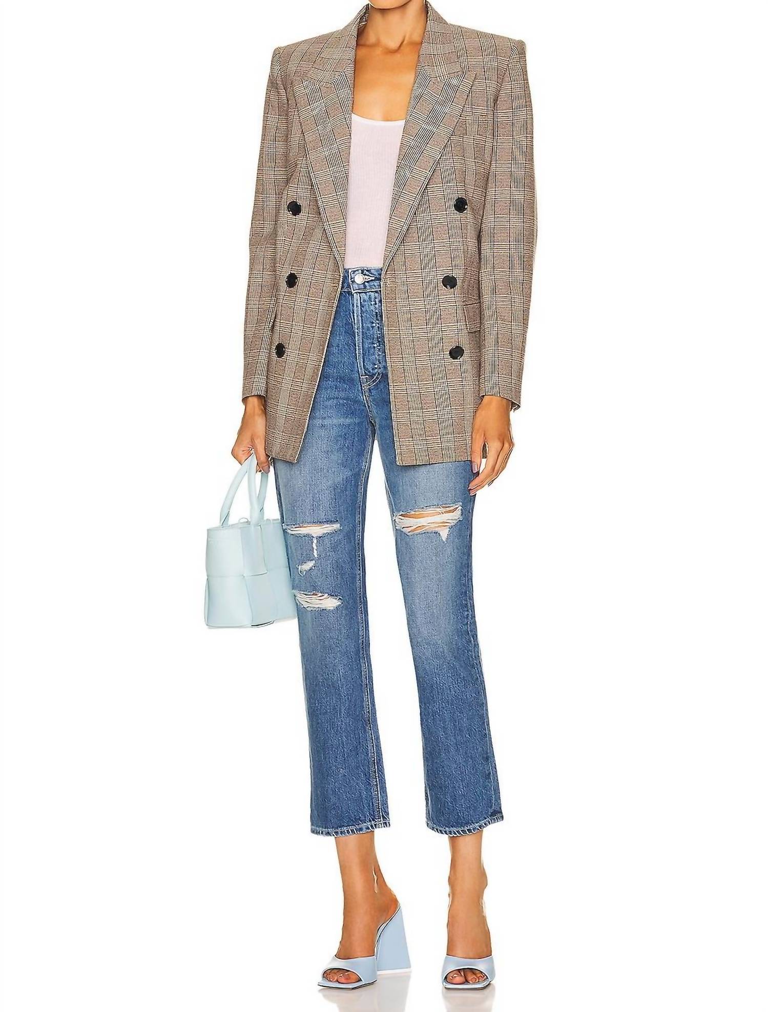 Grlfrnd - Karolina High-waisted Straight Jeans