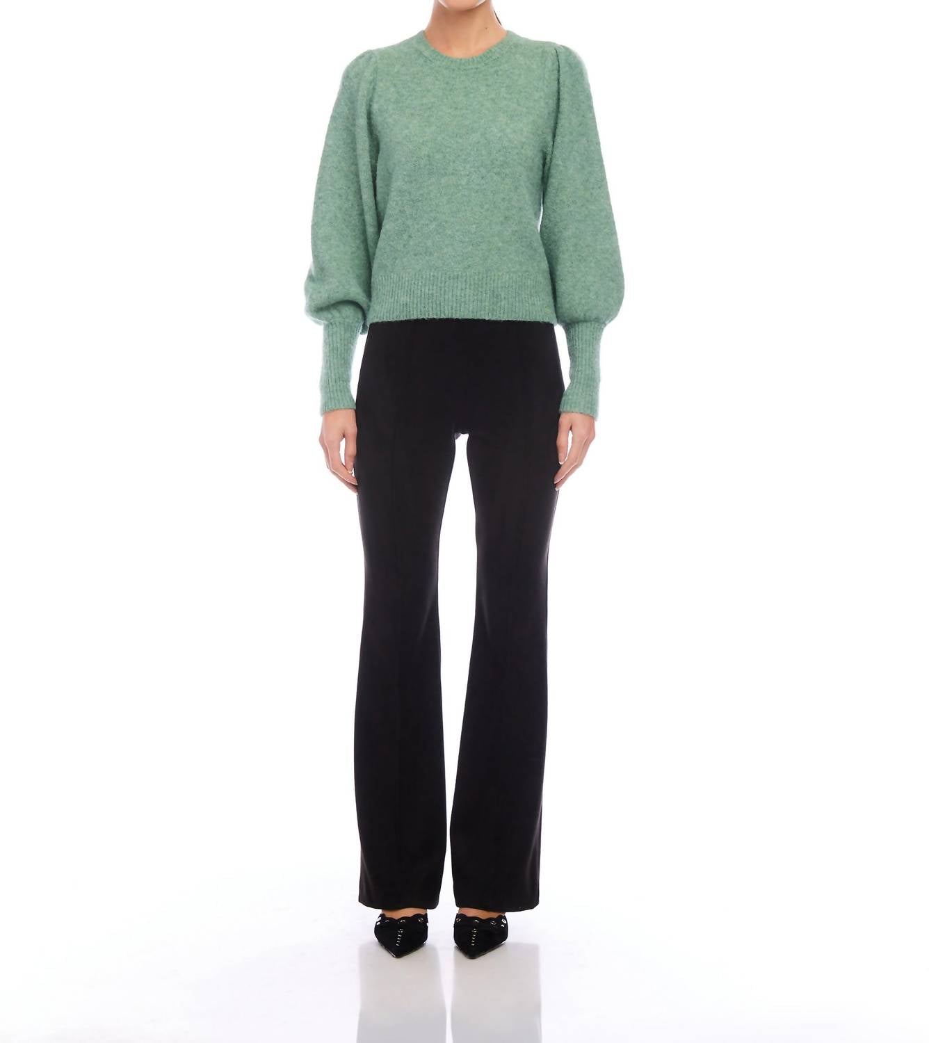 Fifteen Twenty - Lia Shirred Sleeve Sweater