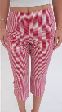 Le Lis - Scarlett Gingham Capri Pants