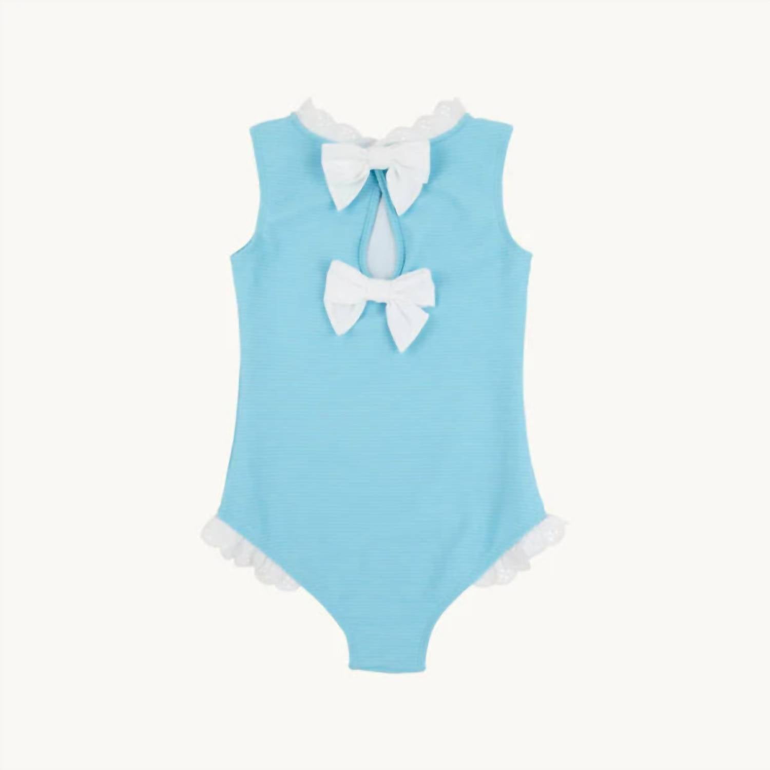 The Beaufort Bonnet Company - Girl's Sleeveless Sarasota Surf Swimsuit