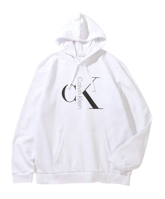 Calvin Klein - Mixed Logo Monogram Pullover Hoodie