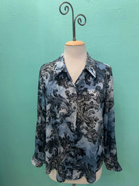 Apny - Women's Victorian Buttondown Blouse