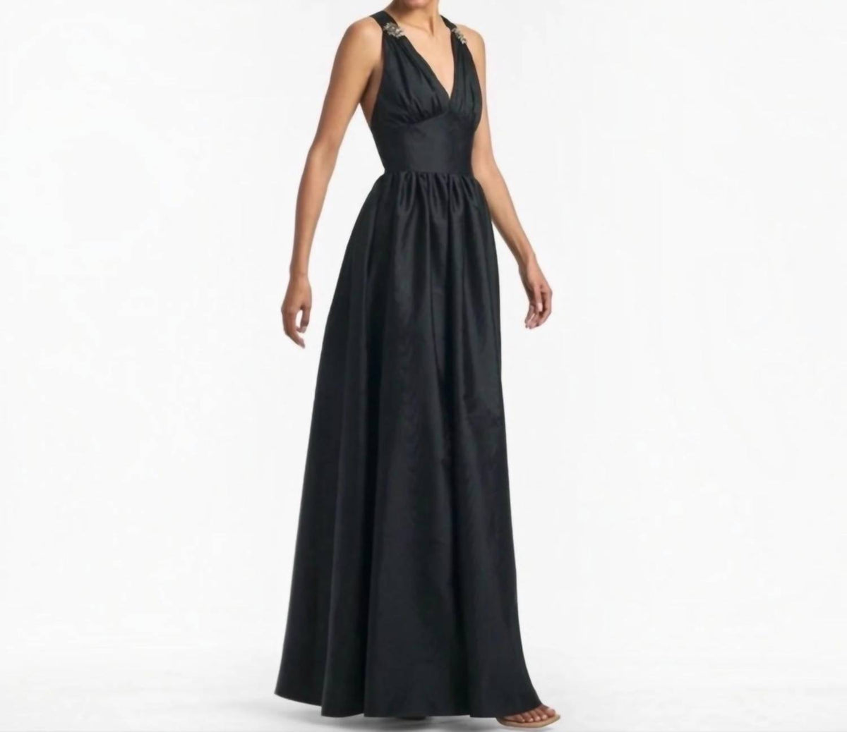 Sachin & Babi - Kenzia Moiré Taffeta Gown