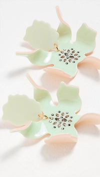 Lele Sadoughi - Women's Paper Lily Earrings