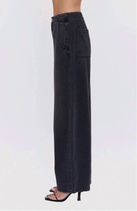 PISTOLA Lottie High Rise Relaxed Bowed Jeans in zen - women's jeans - alternate view