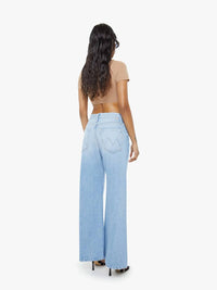 Mother - Lil Lemon Twist Sneak High Rise Wide Leg Jeans