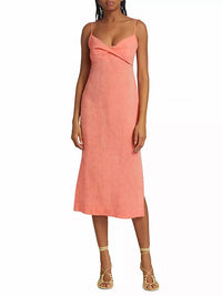 Matthew Bruch - Twist Slip Midi Dress