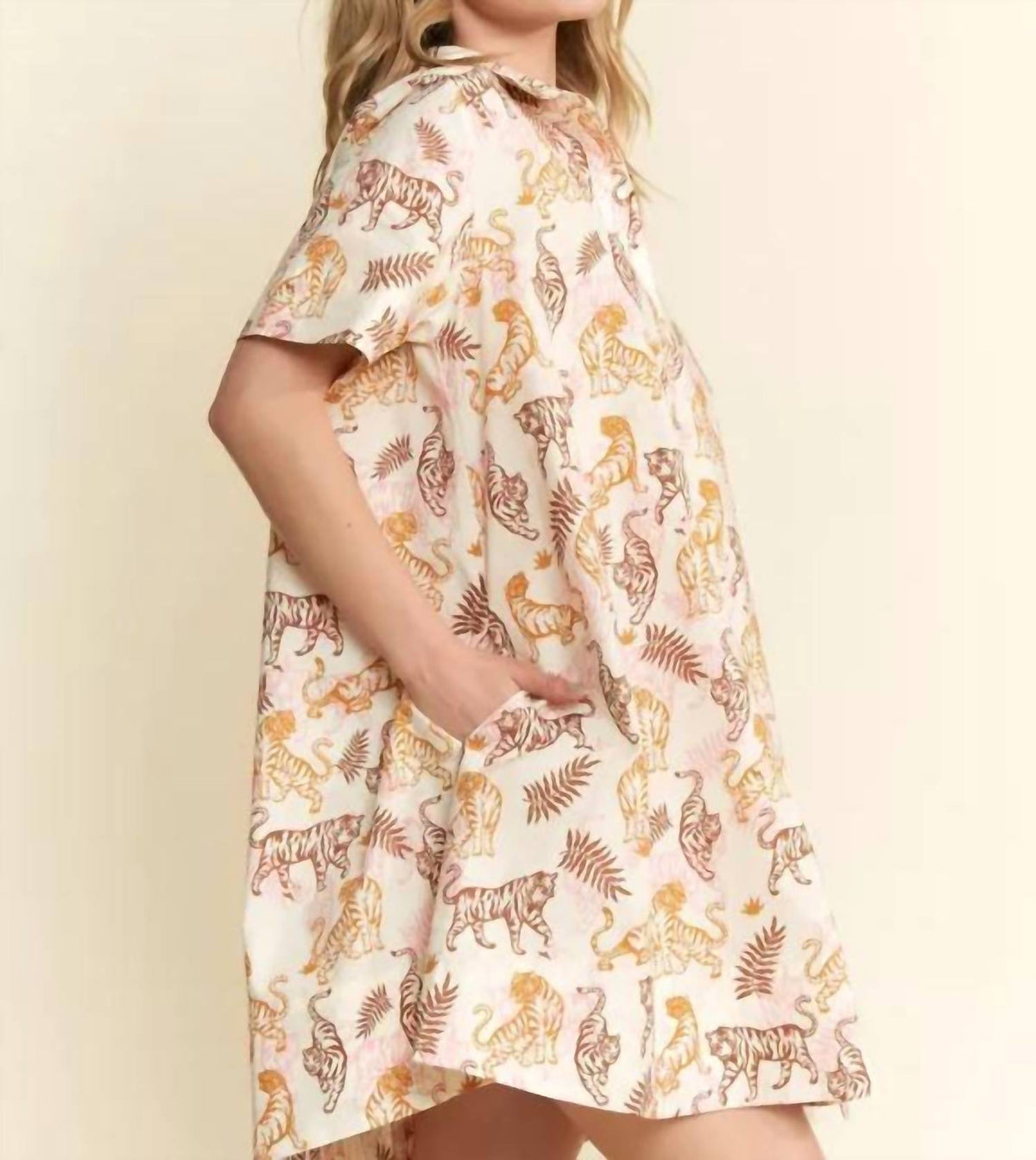 Jade By Jane - Tiger Print Dress