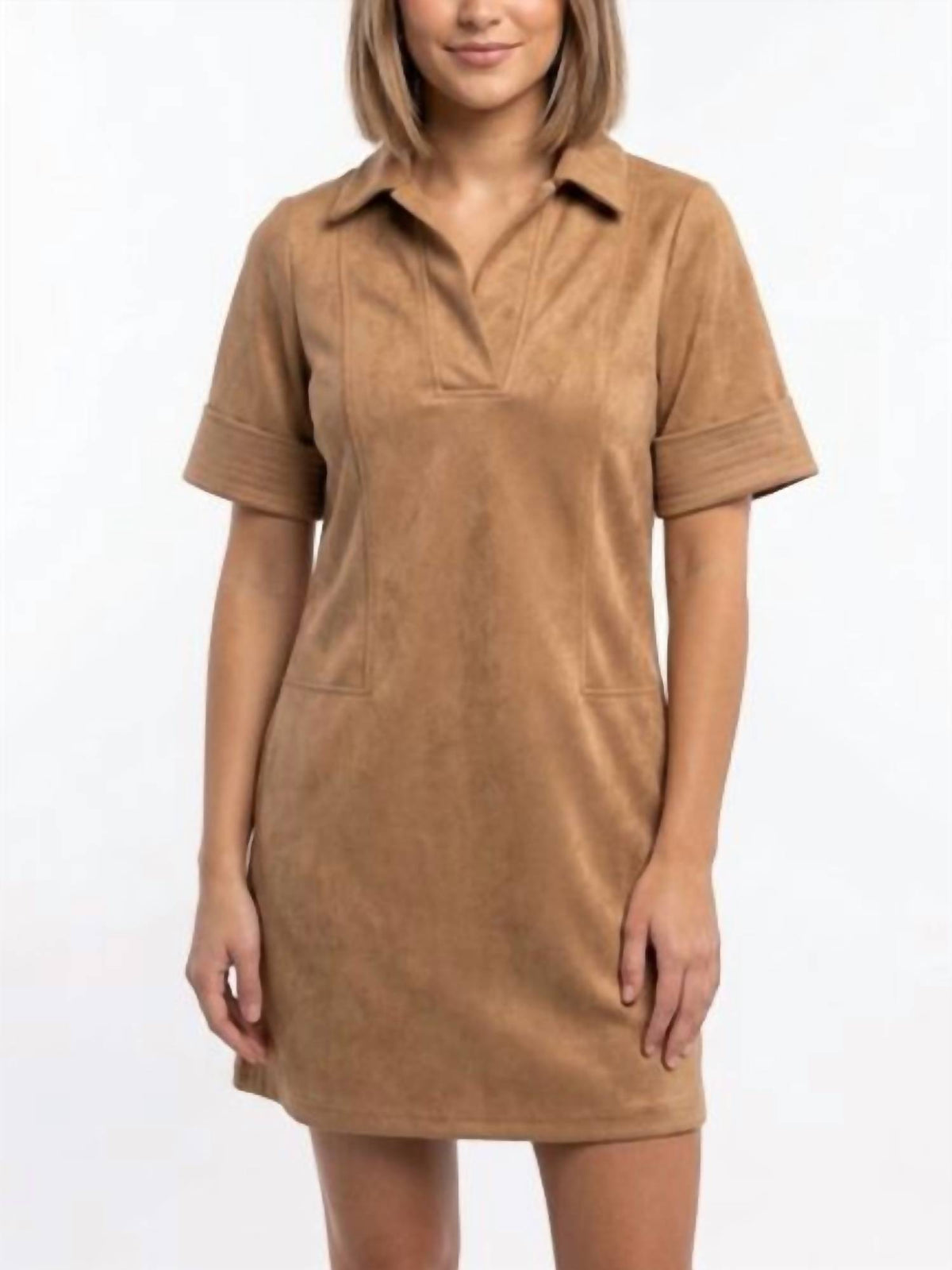 Thml - Short Sleeve Mini Shirt Dress