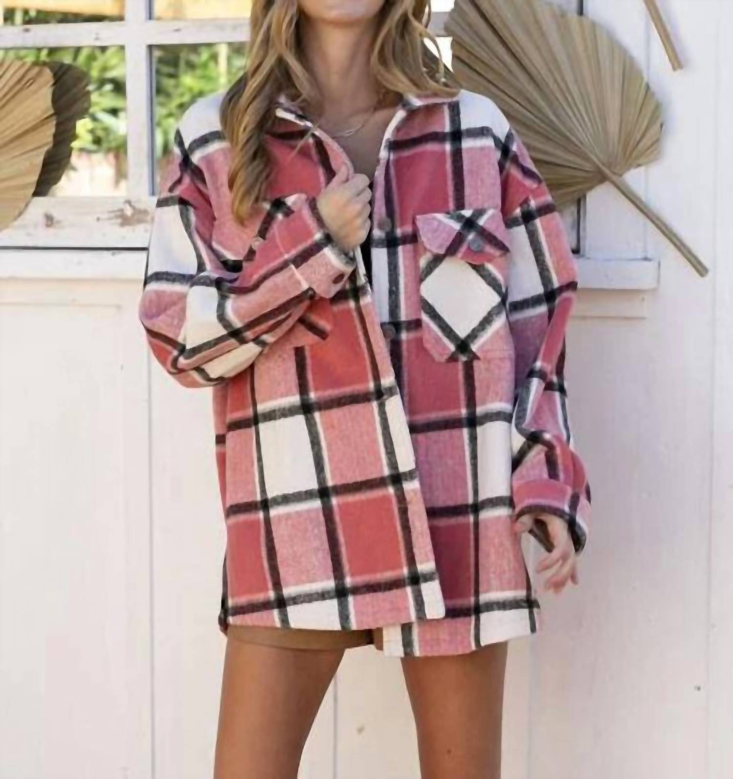 Hailey & Co - Brave Plaid Shacket