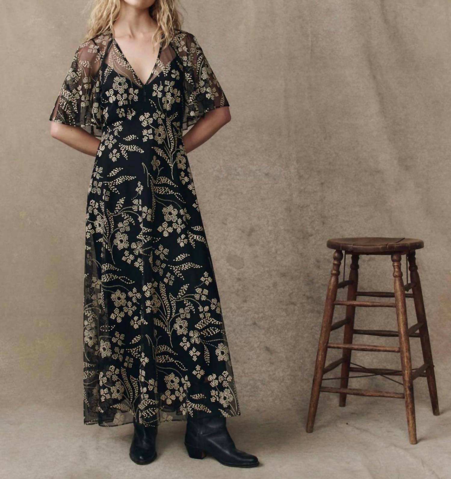 The Great. - Festal Maxi Dress