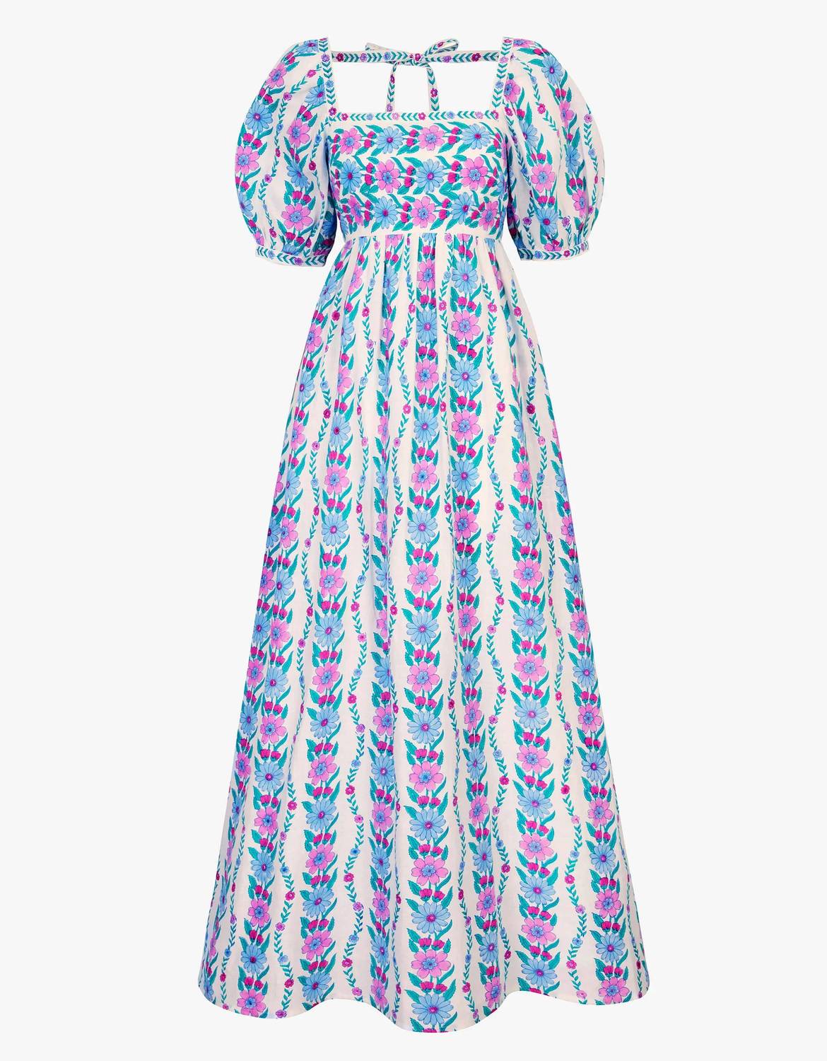 Pink City Prints - Elizabeth Midi Dress